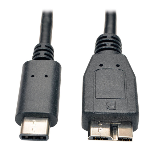 Tripp Lite 3 pies USB 3.1 Gen 2 USB-C a Micro-B Cable M / M 10 Gbps Carga rápida - U426-003-G2