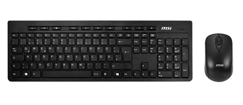 MSI ES503W klaviatuur Hiir kaasa arvatud Universaalne AZERTY Prantsuse Must