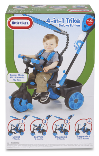 triciclo little tikes 4 en 1