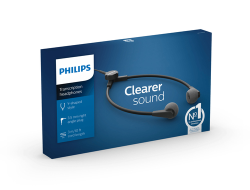 Philips Y-Style Headphones for Transcription Lightweight - ACC0233 - image 3