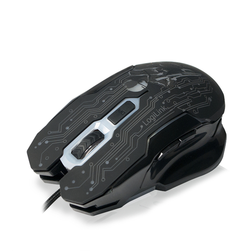 LogiLink Gaming muis, USB, 6-button, 2400dpi, afbeelding 2