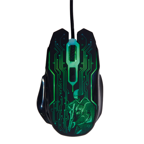LogiLink Gaming muis, USB, 6-button, 2400dpi, afbeelding 8