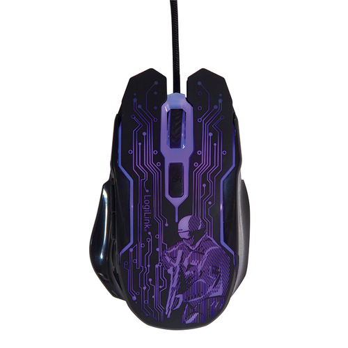 LogiLink Gaming muis, USB, 6-button, 2400dpi, afbeelding 9