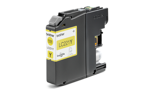 Brother LC221Y ink cartridge 1 pc(s) Original Yellow