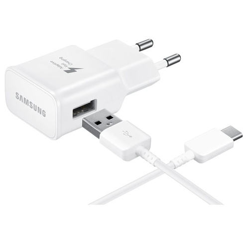 SAMSUNG FAST TRAVEL CHARGER USB-C WHITE EP-TA20EWECGWW