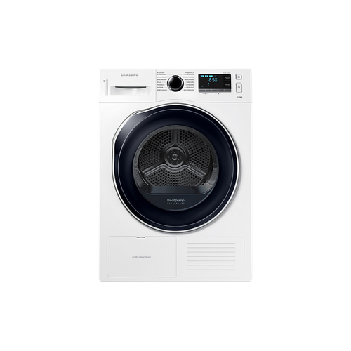 Samsung DV6000 tumble dryer Freestanding Front-load 8 kg White