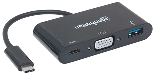 Convertidor USB C a VGA MANHATTAN 152044