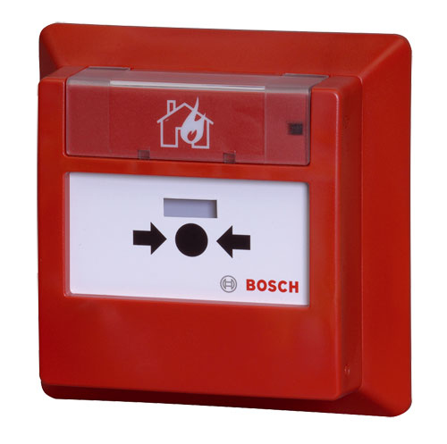 FMC-420RW-GFRRD BOSCH FFMC420RWGFRRD - Pulsador de alarma de incendio con opcion de REARME / Montaje empotrado / Color rojo FMC-420RW-GFRRD