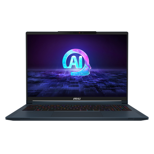 MSI Stealth 16 AI Studio A1VFG-002UK Intel Core Ultra 7 155H Ноутбук 40,6 cm (16") Quad HD+ 32 GB DDR5-SDRAM 1 TB Твердотельный накопитель (SSD) NVIDIA GeForce RTX 4060 Wi-Fi 7 (802.11be) Windows 11 Home Синий