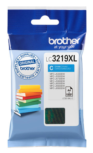 Tinte Brother LC-3219XLC Cyan