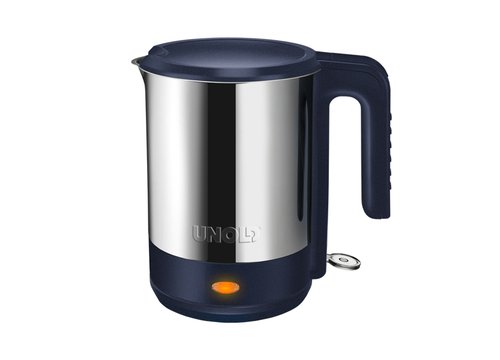 Unold 18048 elektriskās tējkanna 1,5 L 2200 W Zils, Nerūsējošs tērauds