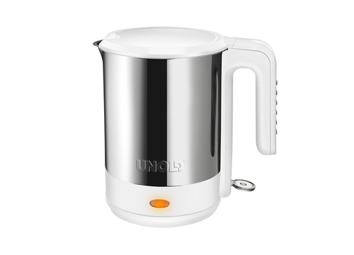 Unold 18040 elektriskās tējkanna 1,5 L 2200 W Nerūsējošs tērauds, Balts