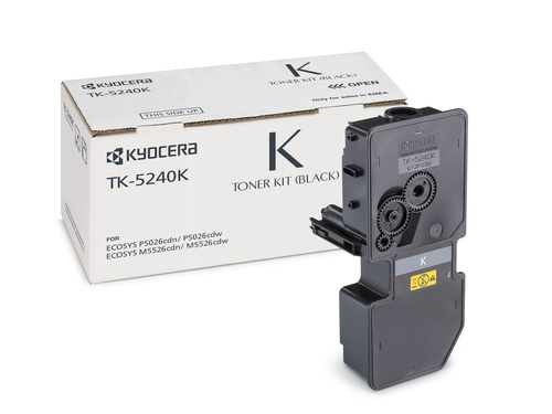 Original Kyocera TK-5240K Black Toner Cartridge - image 3