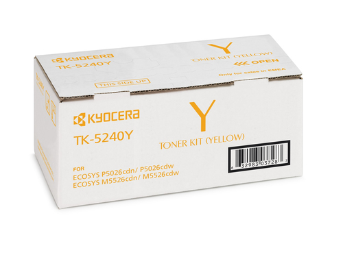 Original Kyocera TK-5240Y Yellow Toner Cartridge - image 2
