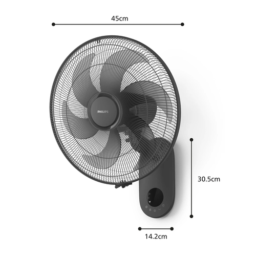 Philips 1000 series CX1050/01 household fan Black – image 2