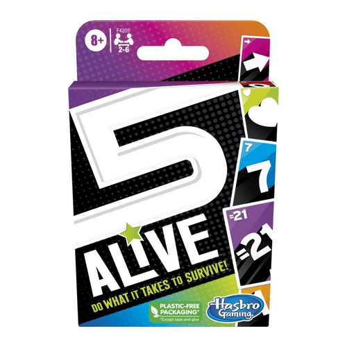 Hasbro Gaming F4205 5 Alive Карточная игра Collectible