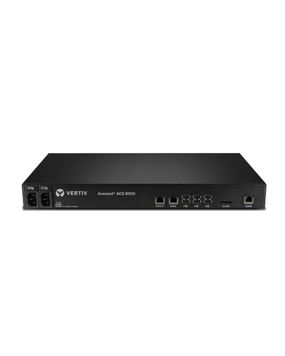 Vertiv Avocent ACS 8016SAС. Security algorithms: SNMP, SSH, SSH-2, WPA2-RADIUS. Console port: RS-232, AC outlet types: C13