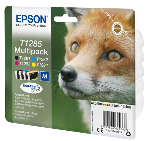 Original Epson T1285 Ink Cartridge Multipack - image 2