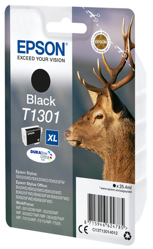 Epson T1301 Stag DURABrite Ultra Ink Cartridge Black C13T13014012 - image 2
