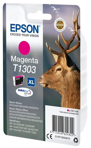 Epson T1303 Stag DURABrite Ultra Ink Cartridge Magenta C13T13034012 - image 2