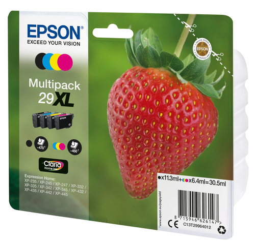 Epson 29XL Home Ink Cartridge High Yield Multipack Strawberry Cmyk - image 2