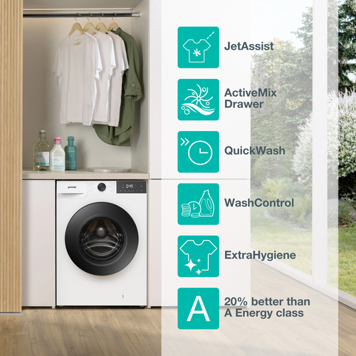 Gorenje WG2P94A22/UK washing machine Front-load – image 5
