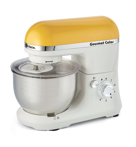 Ariete Gourmet Color köögikombain 1000 W 4 l Valge, Kollane