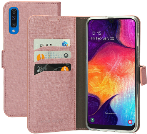 Mobiparts Saffiano Wallet Case Samsung Galaxy A50 (2019) Pink