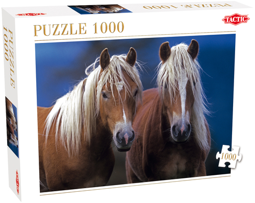 Tactic Two Horses Dėlionė 1000 vnt Gyvūnija