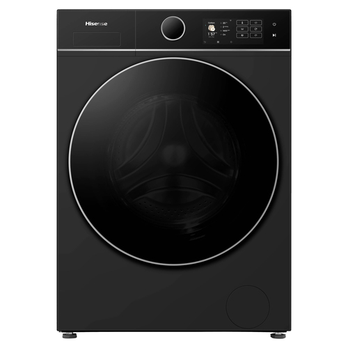 Hisense WF5I1245BBR 12kg 5I KitchenFit Series AutoDose WiFi enabled Washing Machine 1400rpm - Black - image 1