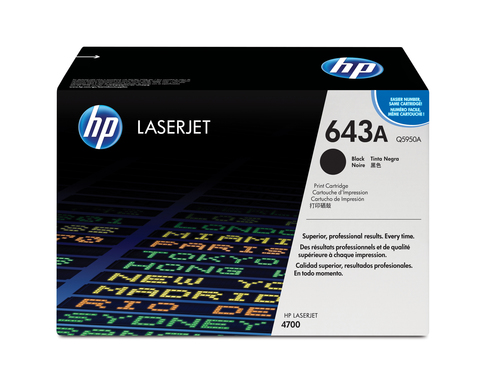 Q5950A TONER HP 4700 NEGRO Q5950A