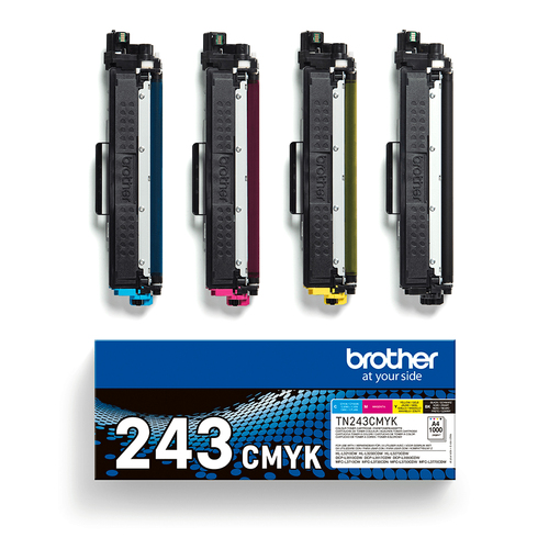 Brother TN-243CMYK Toner Bundle (Pack of 4) Cmyk TN243CMYK - image 3