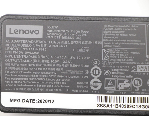 Lenovo 89%,100-240Vac,3P, afbeelding 9