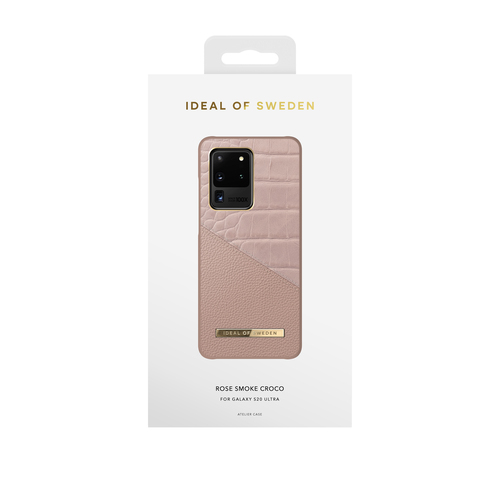 iDeal of Sweden Atelier Case Galaxy S20 Ultra Rose Smoke Croco – image 1