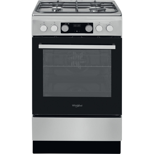 Whirlpool WS5G8CHXE Freestanding cooker Electric Gas Stainless steel