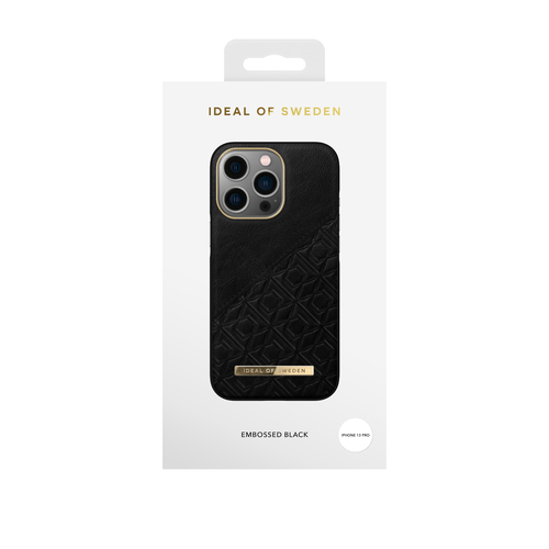 iDeal of Sweden Atelier Case iPhone 13P Embossed Blk