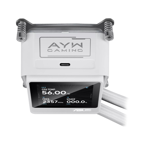 ASUS AYW Gaming LC 360 ARGB LCD White Edition – image 8