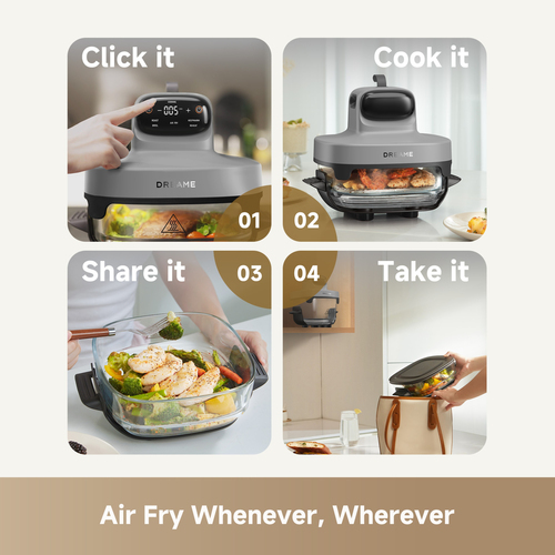 Dreame Tasti Air Fryer - grey – image 6