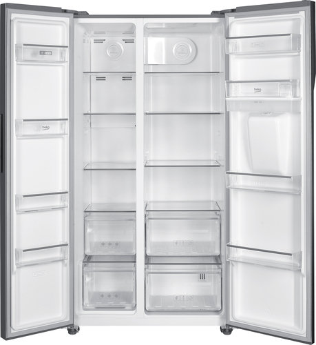 Beko GNO5322WDXPN Amerikaanse koelkast Zilver, afbeelding 4