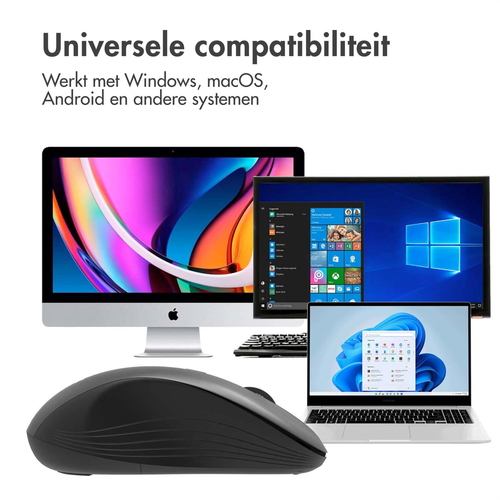 Accezz Draadloze muis - Bluetooth / USB-A adapter, afbeelding 6