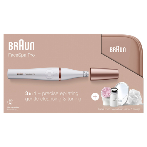 Braun FaceSpa Pro 81702654 epilator Bronze, White – image 2