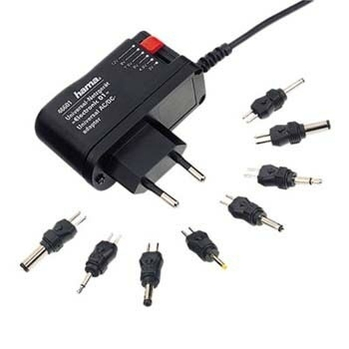 Hama Universal Switch Mains Adapter 1500 mA, Stabilised