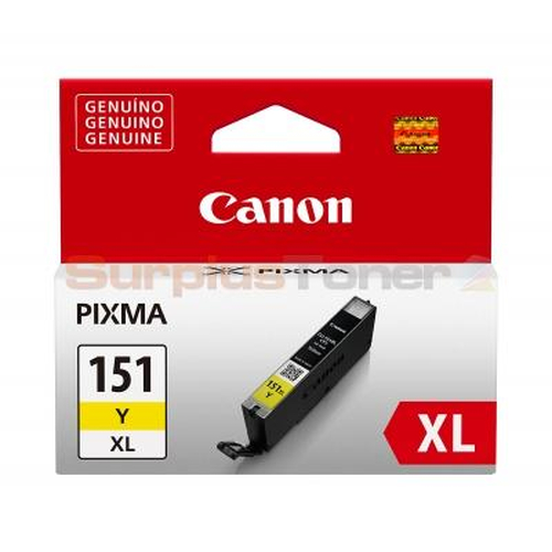Canon CLI-151XLY ink cartridge 1 pc(s) Original Yellow