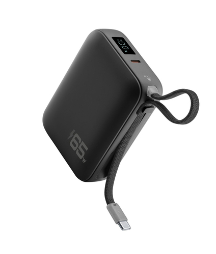 Cellularline POCKET POWER BANK 20000 mAh 65W USB-C PORT BLACK Черный