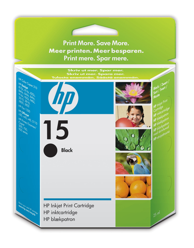 HP 15 Large Black Original Ink Cartridge