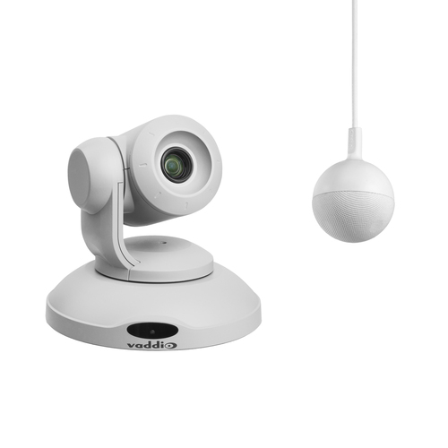 Vaddio ConferenceSHOT AV Video Conferencing Camera - 2.1 Megapixel - 60 fps - White - USB 3.0 - 2.4 99999950800W вебкамера Белый