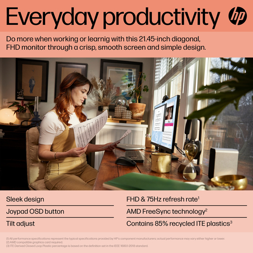 HP V22ve G5 FHD Monitor – image 3