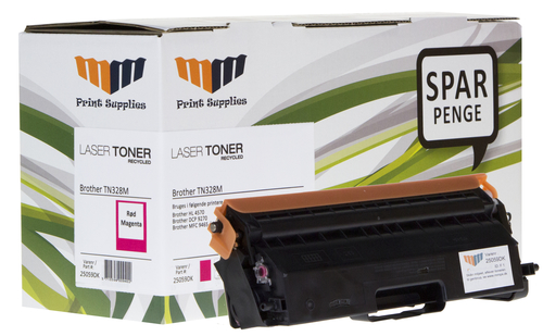 MM Magenta Laser Toner - Brother TN328M - For Brother DCP / HL / MFC – image 1