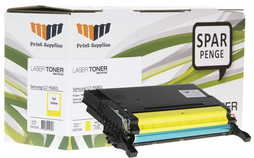 MM Yellow Laser Toner - Samsung CLT-Y5082L - For Samsung CLP 6x0 / CLX 62x0 series