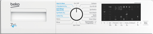 Beko WDER744421W Washer Dryer with – image 6